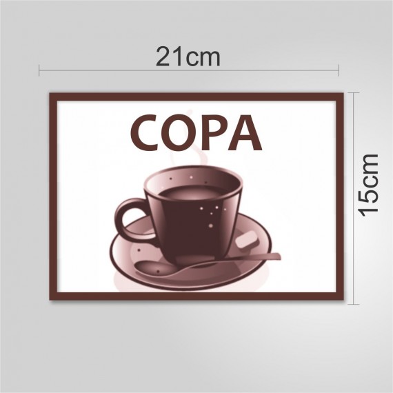 PLACA PVC ADESIVADO 21cmX15cm