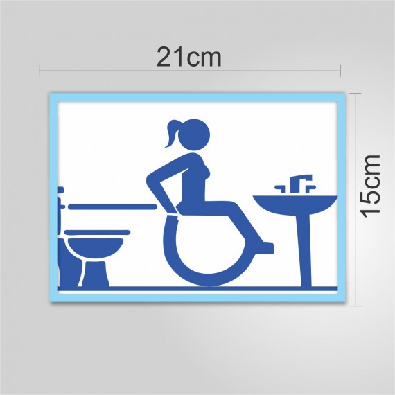 PLACA PVC ADESIVADO 21cmX15cm
