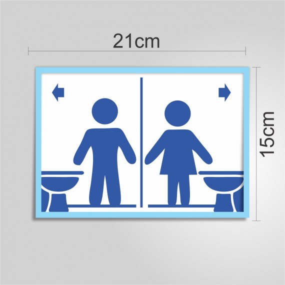 PLACA PVC ADESIVADO 21cmX15cm