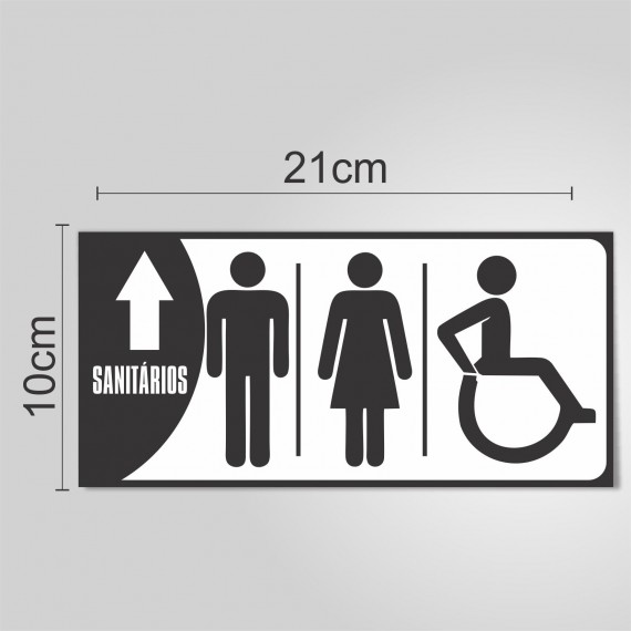 PLACA PVC ADESIVADO 21cmX10cm