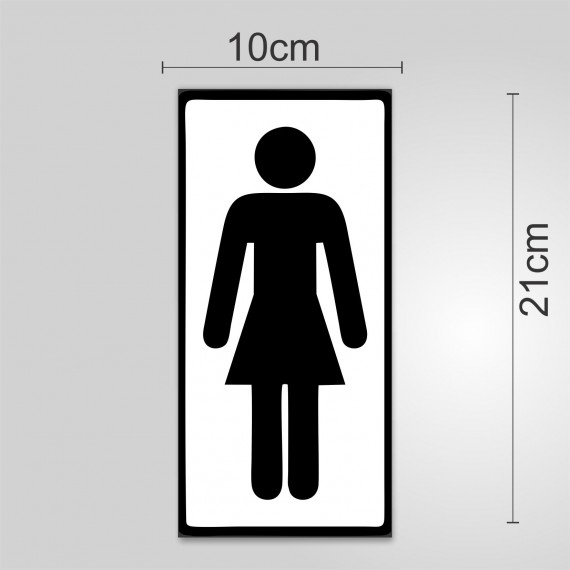 PLACA PVC ADESIVADO 21cmX10cm