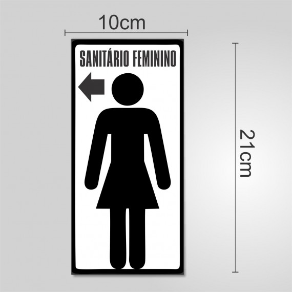 PLACA PVC ADESIVADO 21cmX10cm
