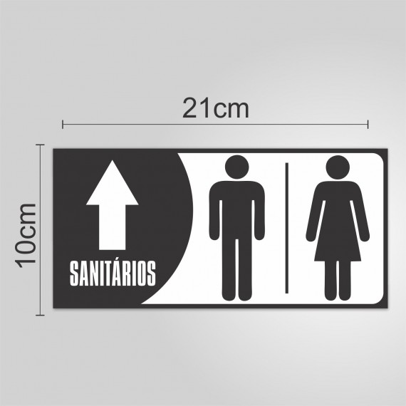 PLACA PVC ADESIVADO 21cmX10cm