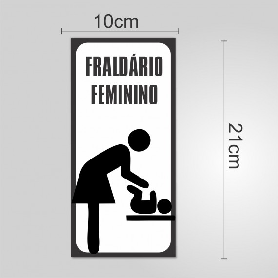 PLACA PVC ADESIVADO 21cmX10cm