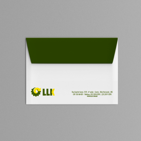 Envelope 11,4x16,2 cm - 2 cores - Apergaminhado 120 gr