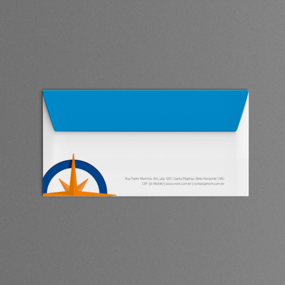 Envelope 11,4x22,9 cm - Colorido - Apergaminhado 120 gr