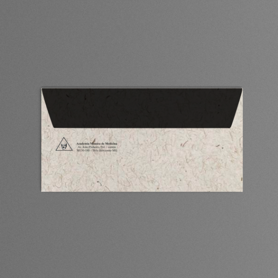 Envelope 11,4x22,9 cm - 1 cor - Reciclato 120 gr