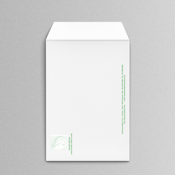 Envelope 25x35 cm - 1 Cor - Apergaminhado 120 gr