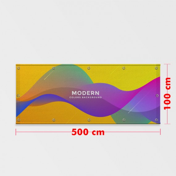 Lona Fosca 100x500 cm