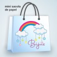 Mini Sacola Personalizada - Colorida - Offset 150gr - 100 un.